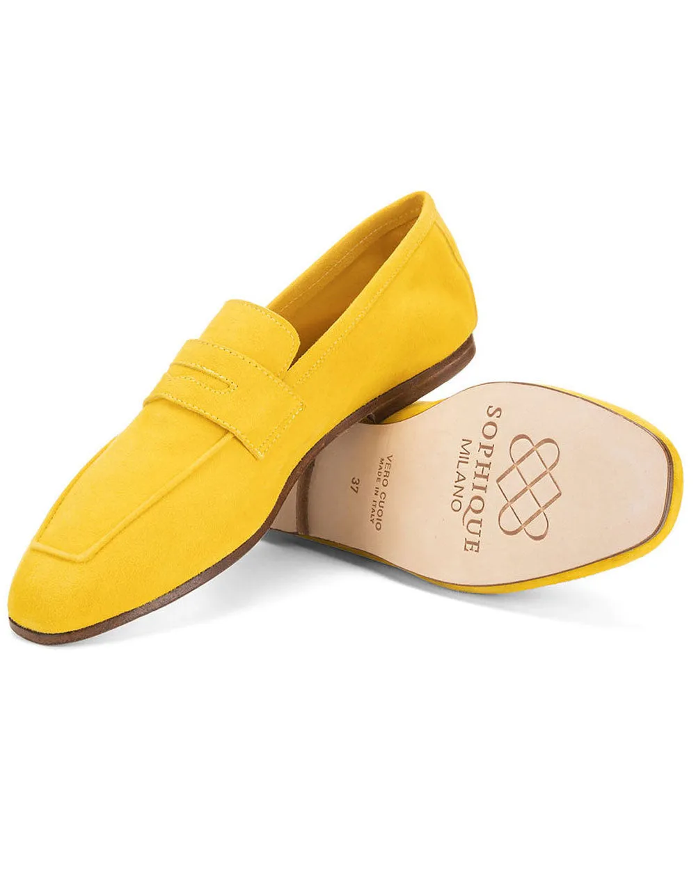 Essenziale Loafer in Yellow