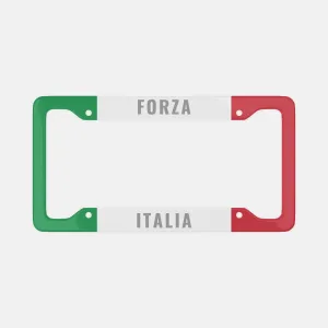 Forza Italia - License Plate Frame