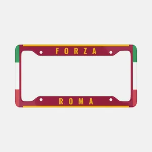 Forza Roma  - License Plate Frame