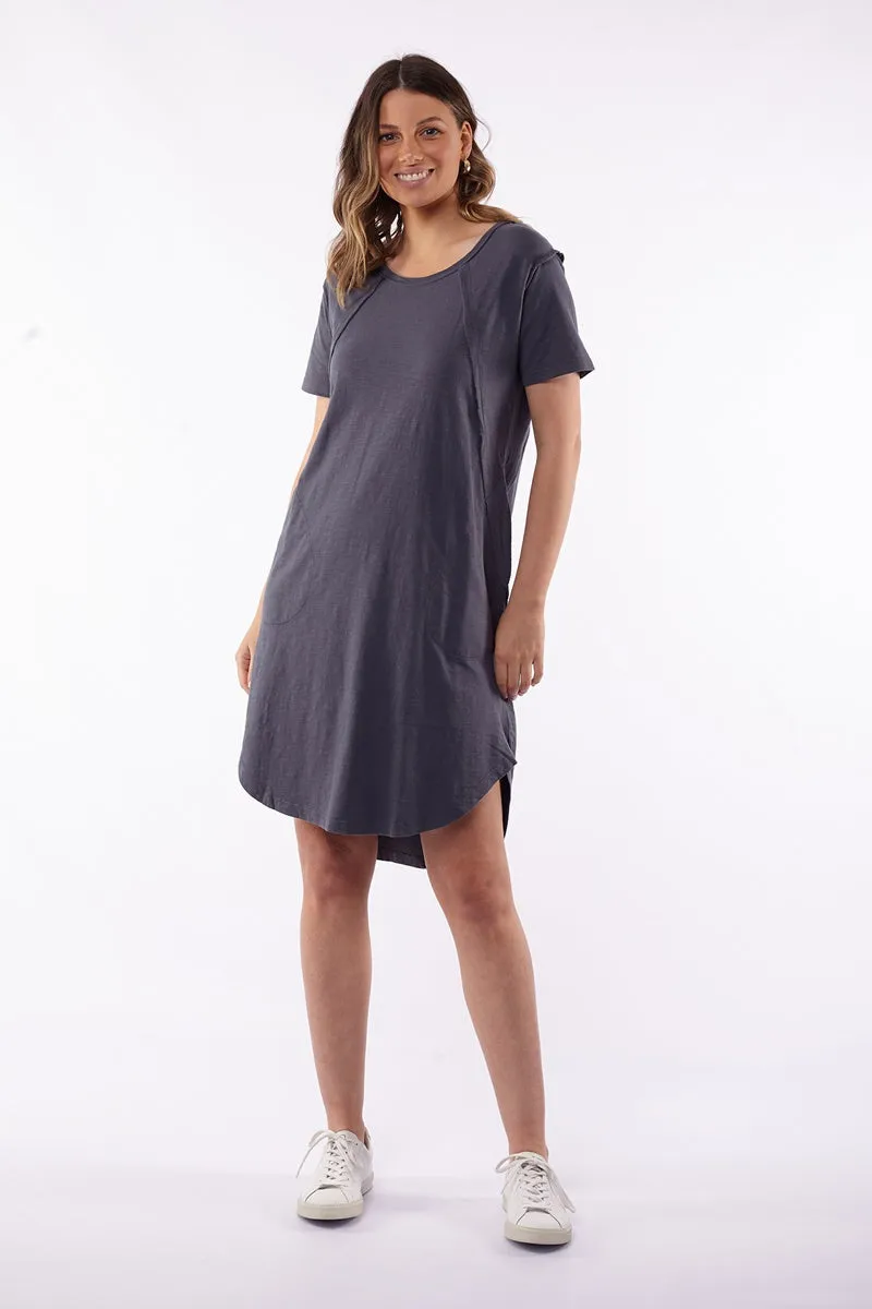 Foxwood - Mackenzie Short Sleeve Dress - Navy