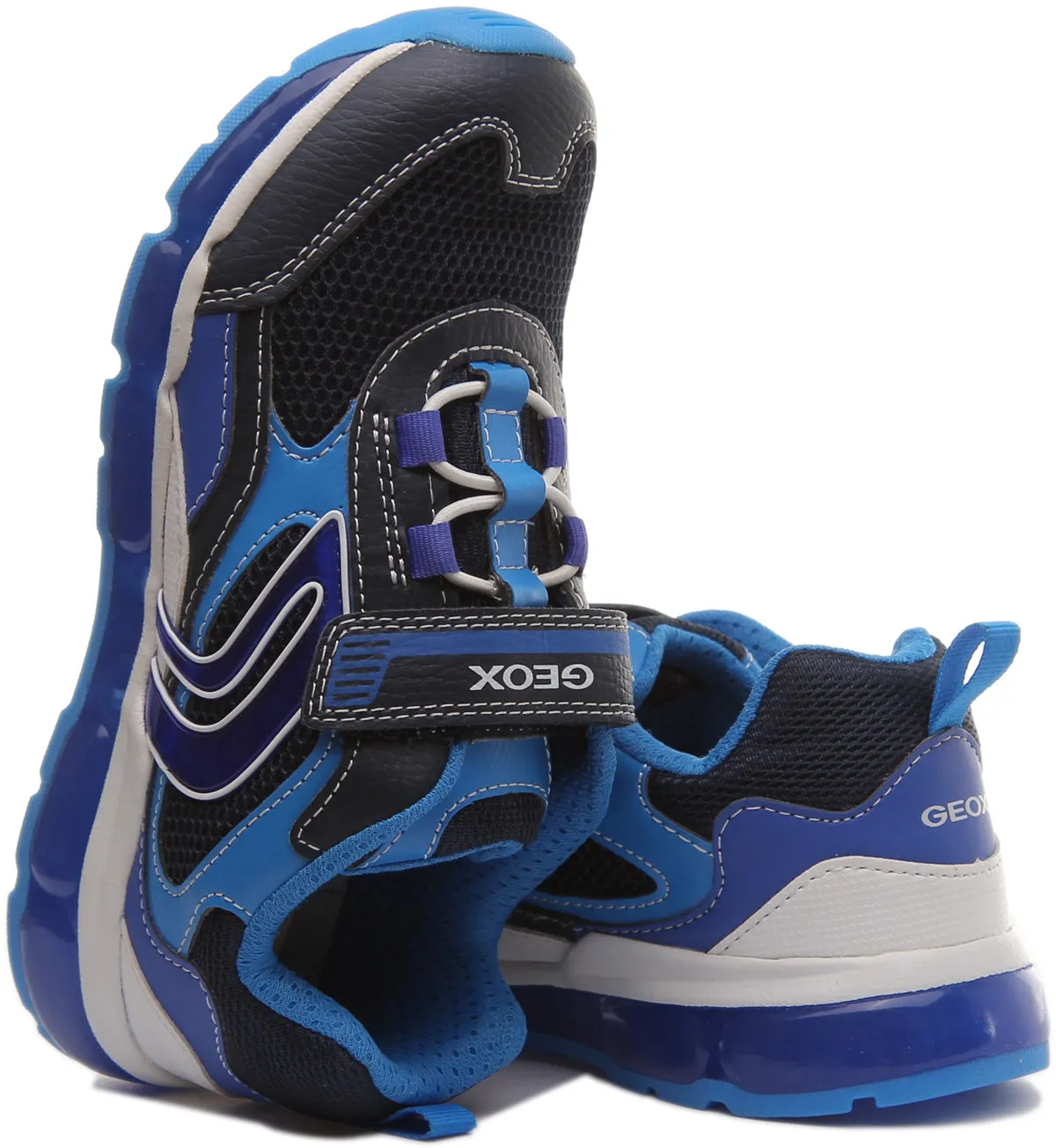 Geox J Android In Navy Blue For Kids