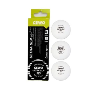 GEWO Seamless 3-Star Ultra SLP Table Tennis Ball