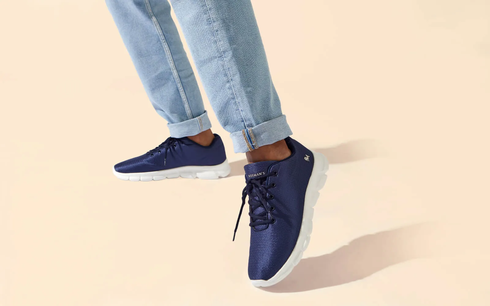 Glossy Groove Sneakers : Blue