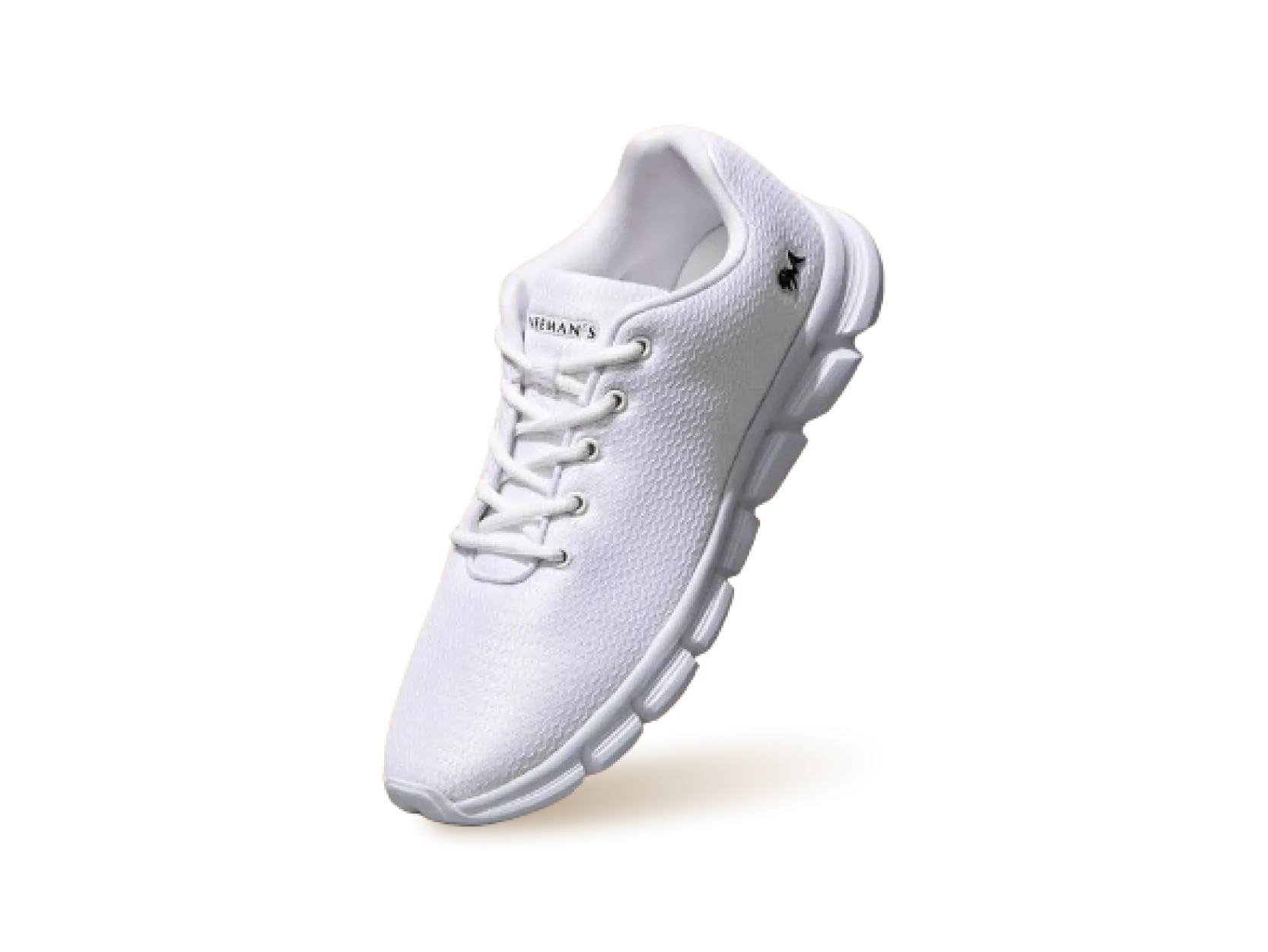 Glossy Groove Sneakers : White