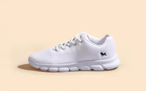 Glossy Groove Sneakers : White