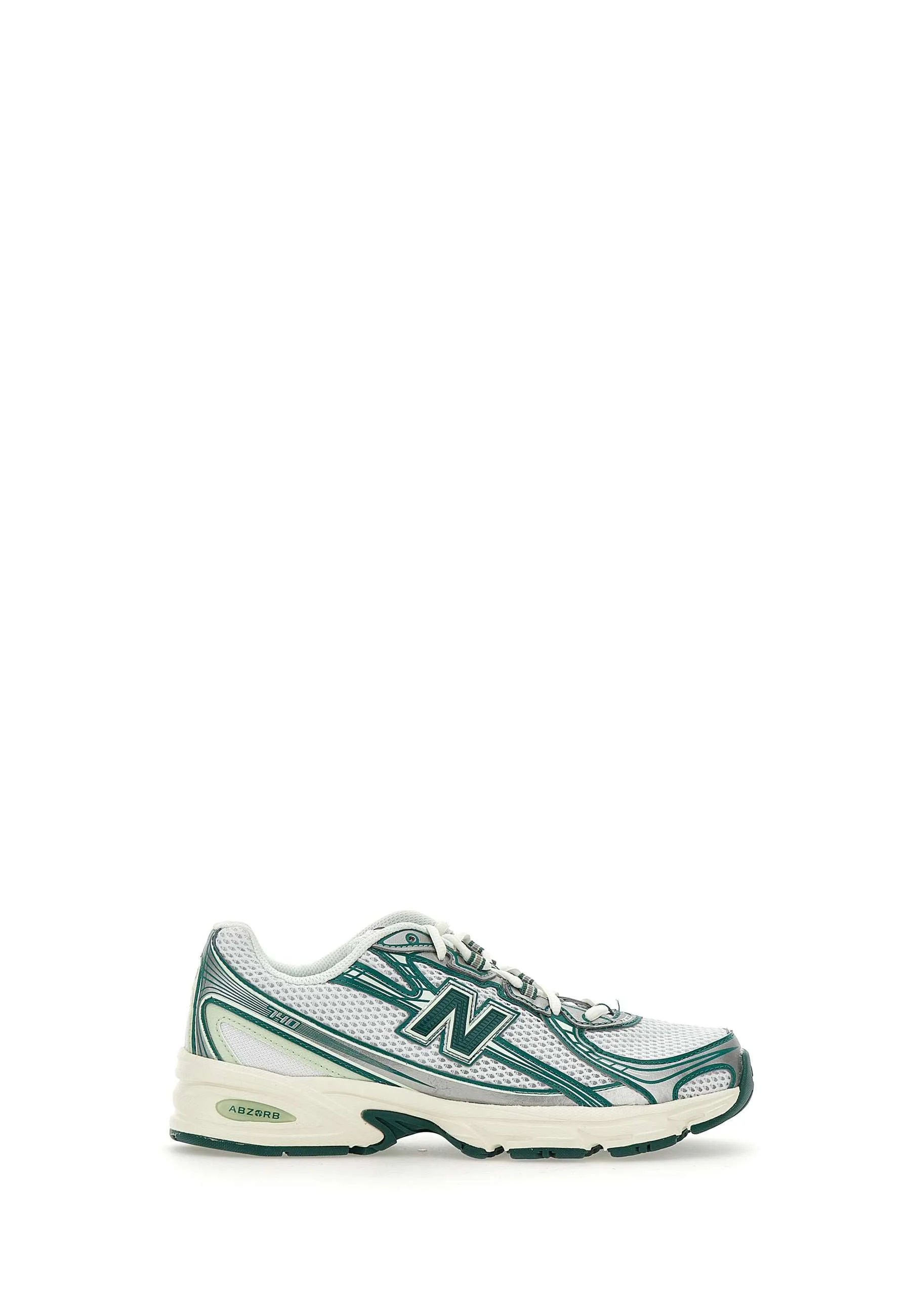 Green and White Sneakers