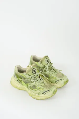 Green Dip Dye Marathon Runner Sneaker