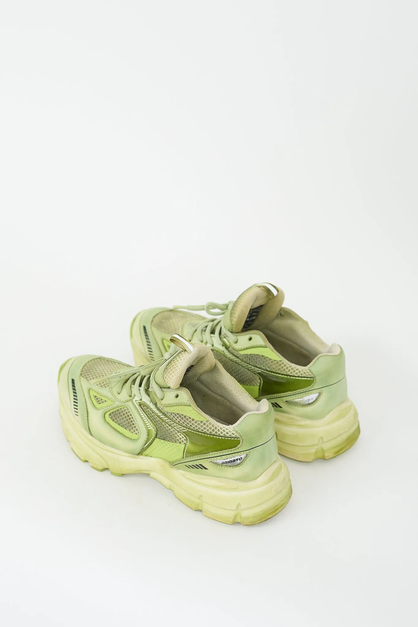 Green Dip Dye Marathon Runner Sneaker