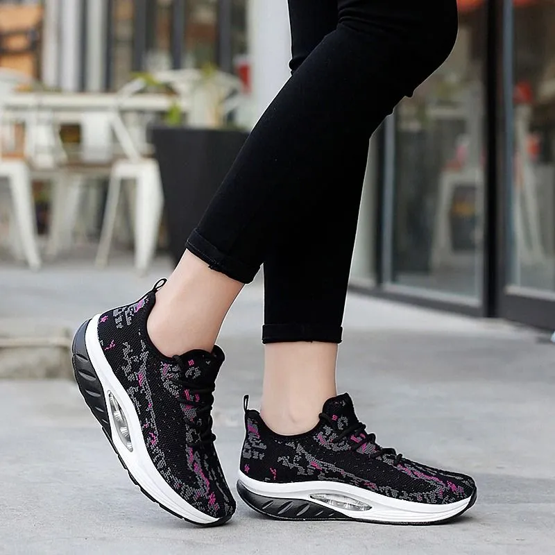 Groovywish Light Mesh Orthopedic Sneakers For Women