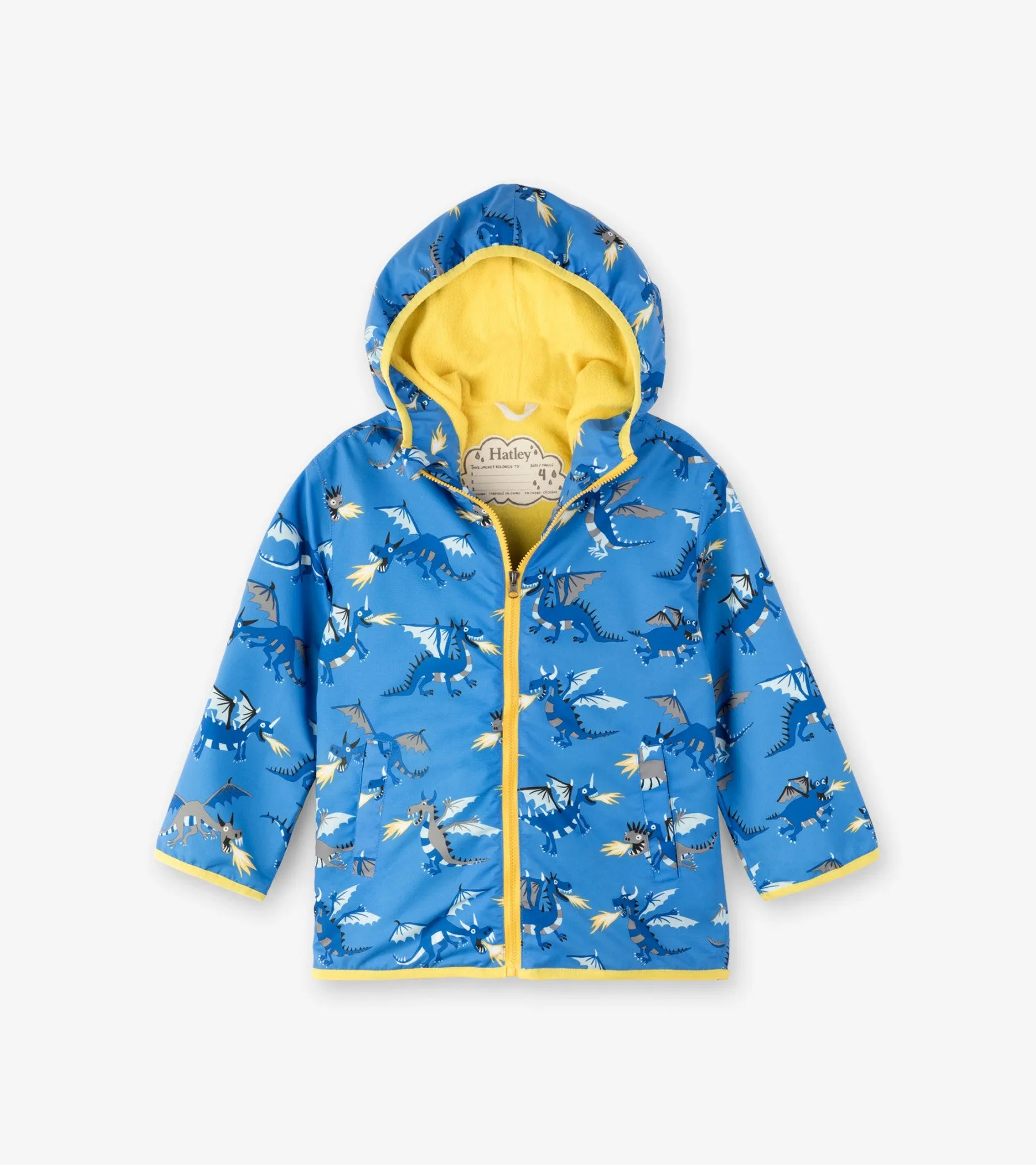 Hatley Rain Jacket - Fire Dragons