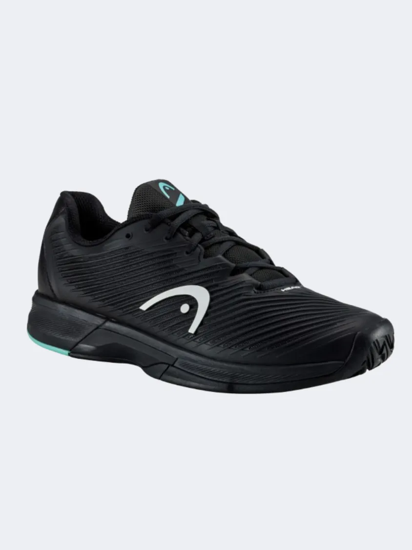 Head Revolt Pro 4 Men Tennis Shoes Black/Teal