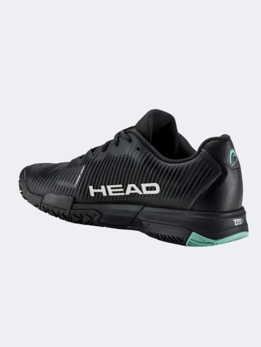 Head Revolt Pro 4 Men Tennis Shoes Black/Teal