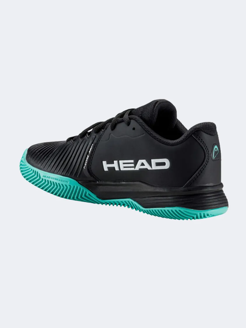 Head Revolt Pro 4.0 Clay Kids Tennis Shoes Black/Teal