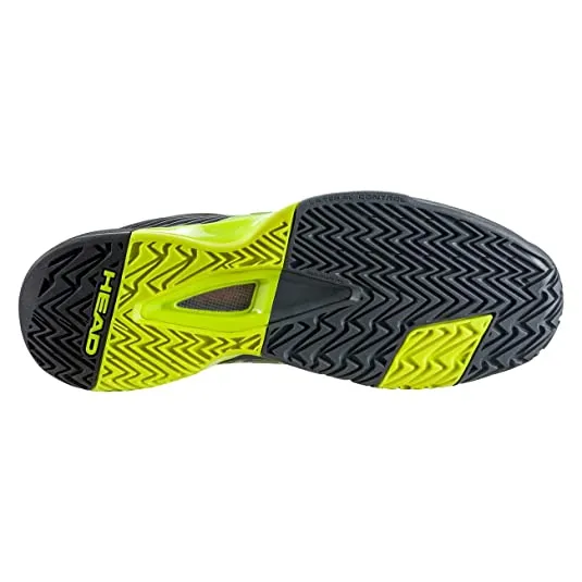 HEAD Revolt Pro 4.0 Tennis Shoe (Black-Yellow)