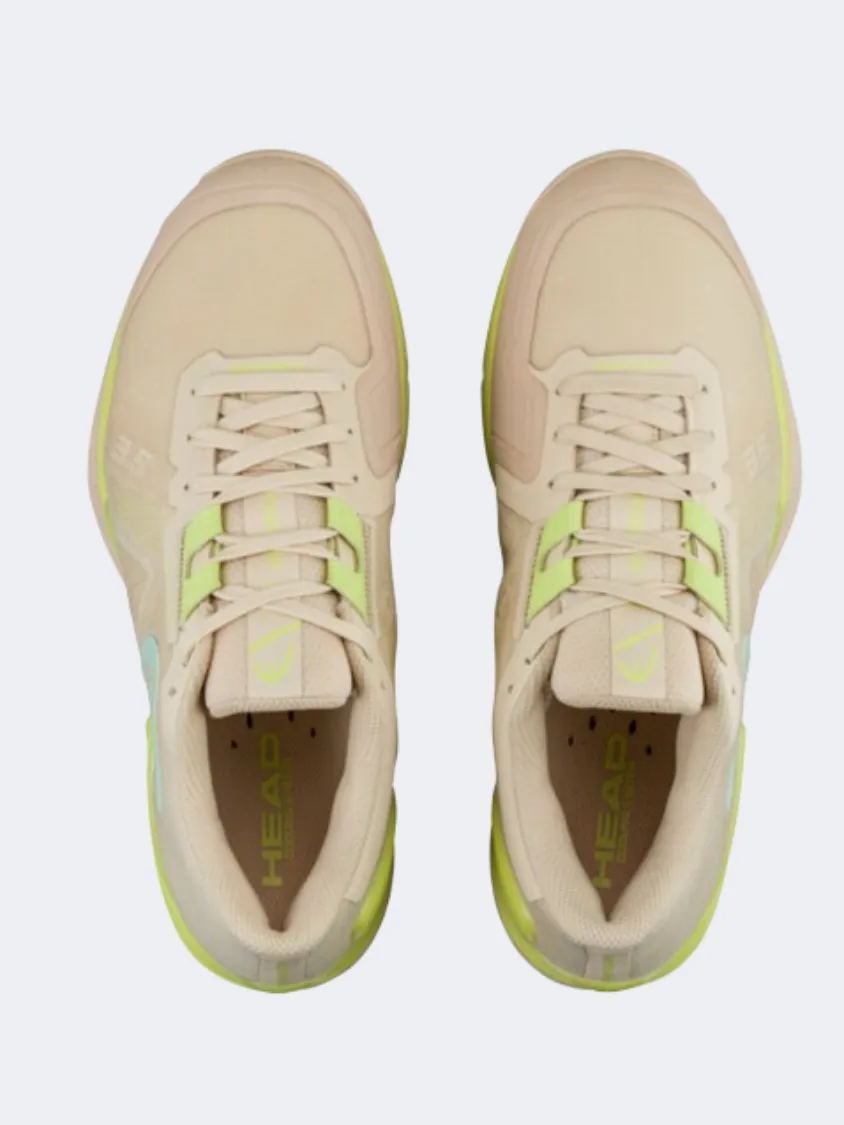 Head Sprint Pro 3.5 Women Tennis Shoes Macadamia/Lime