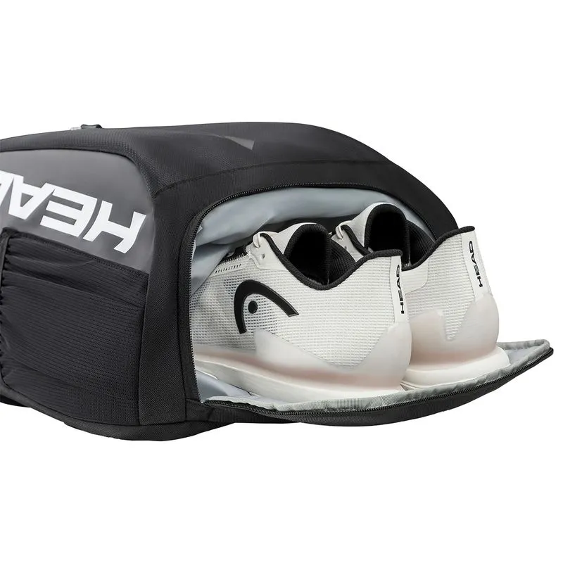 Head Tour Tennis Backpack Black White