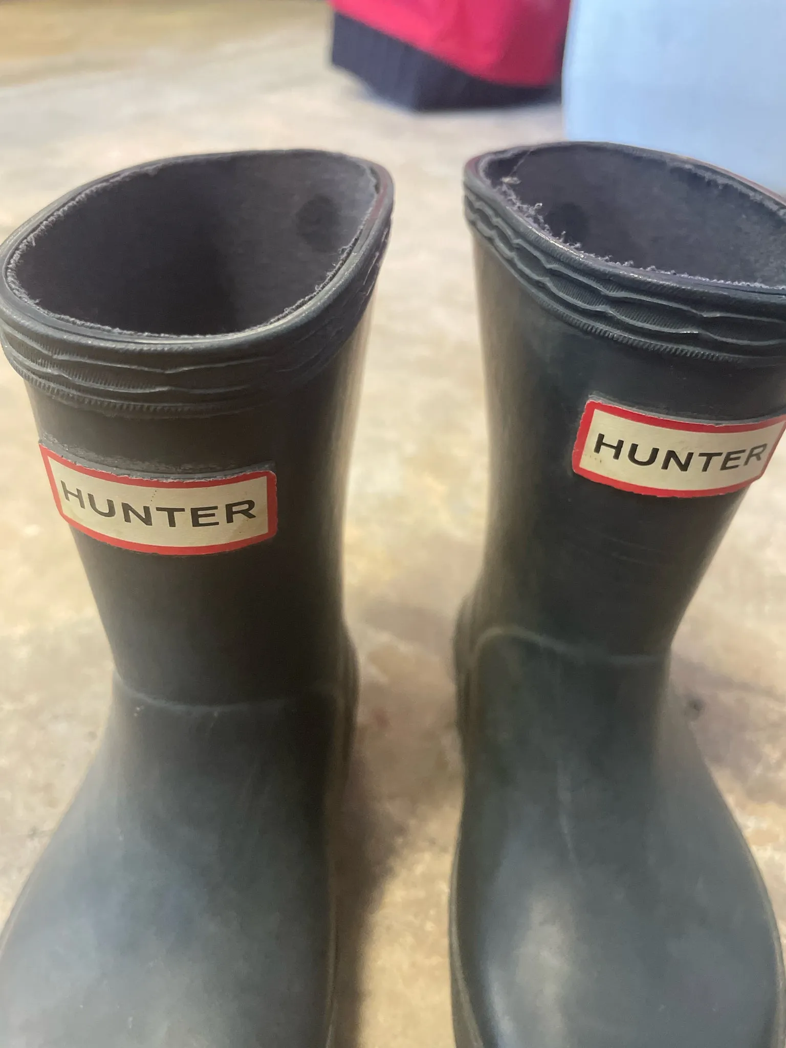 Hunter Rain/Muck Boots Kid's 5