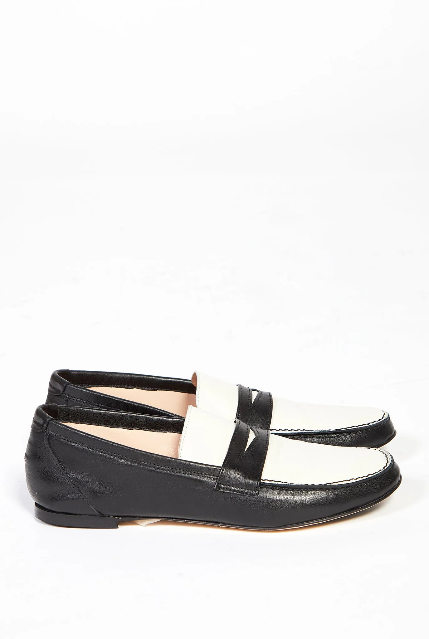 JAMIE HALLER Two Tone Loafer