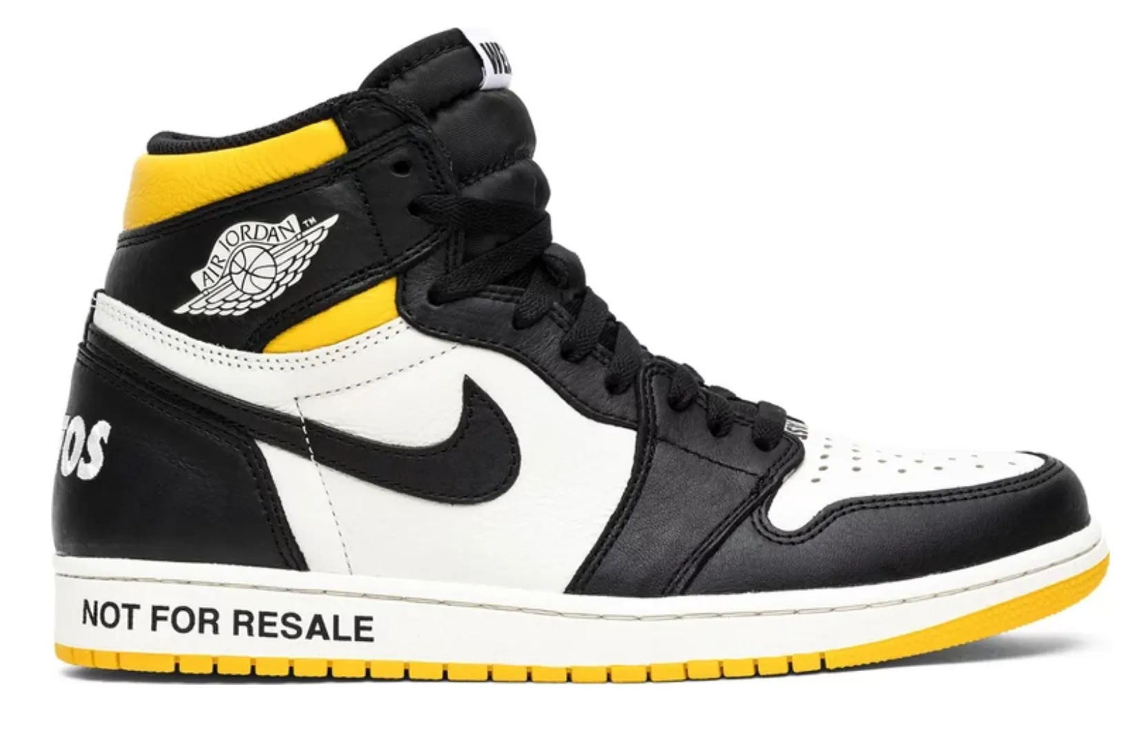 JORDAN 1 RETRO HIGH NOT FOR RESALE VARSITY MAIZE