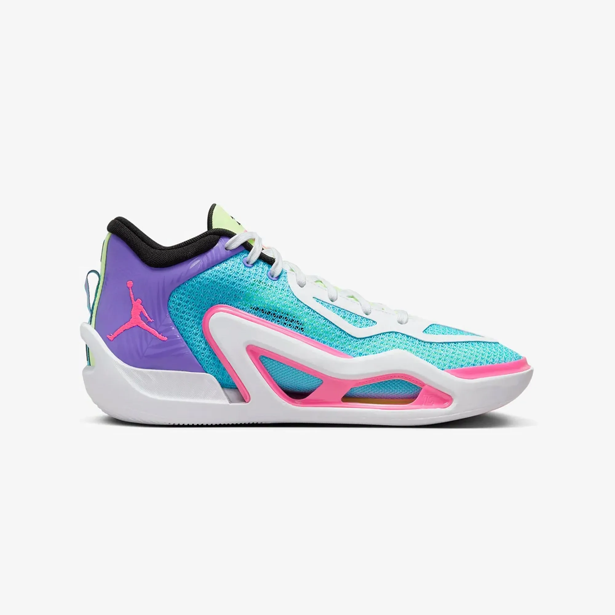 Jordan | JAYSON TATUM 1 PF  { LAGOON PULSE/PINK BLAST-PSYCHIC PURPLE