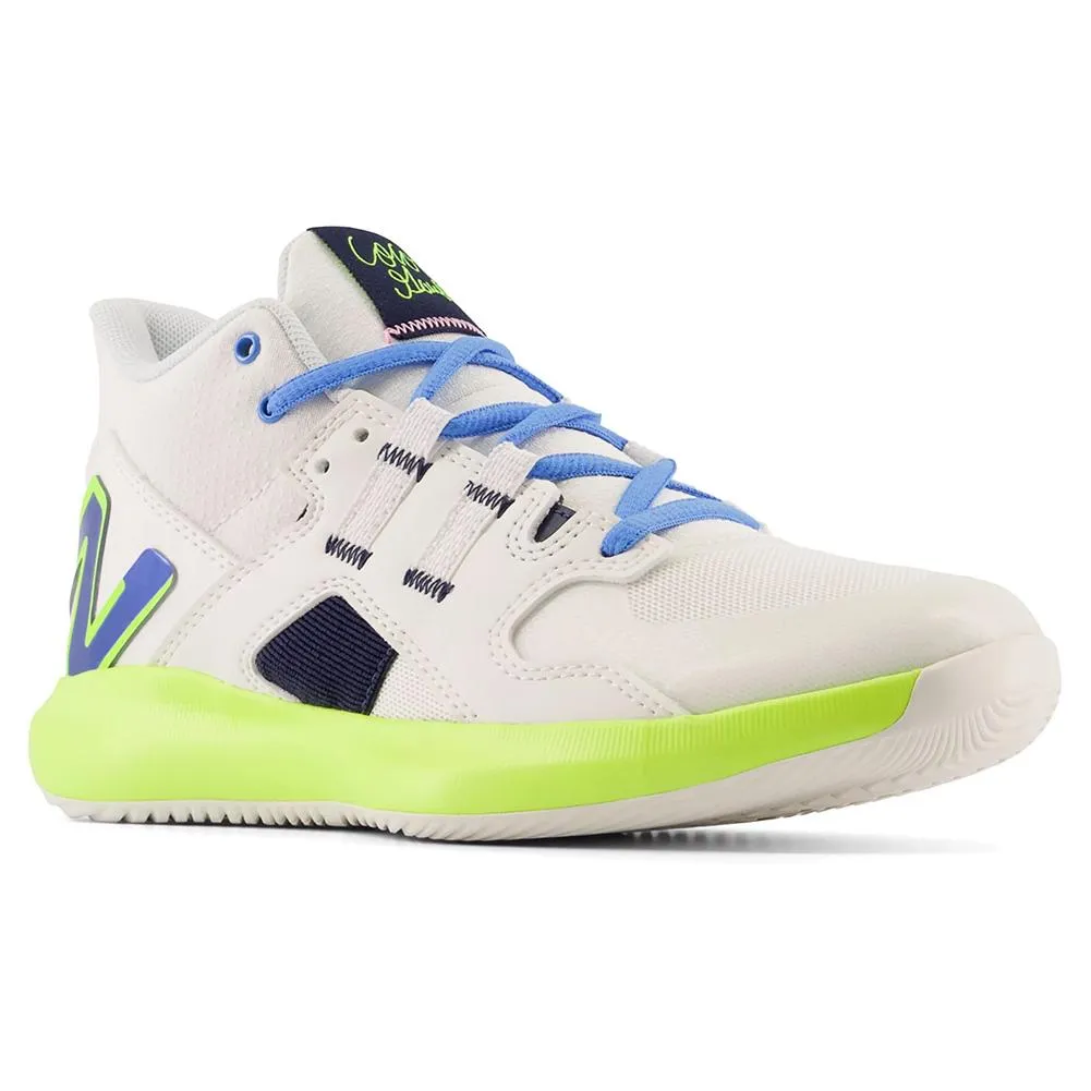 Juniors` Coco CG1 Tennis Shoes White and Hi-lite