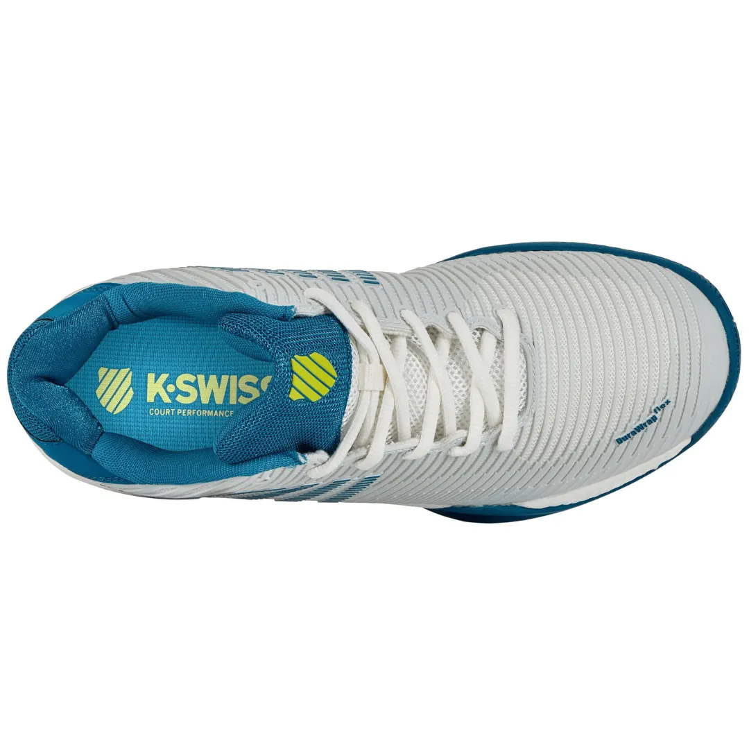 K Swiss Hypercourt Express AC Mens Tennis Shoes - White / Blue