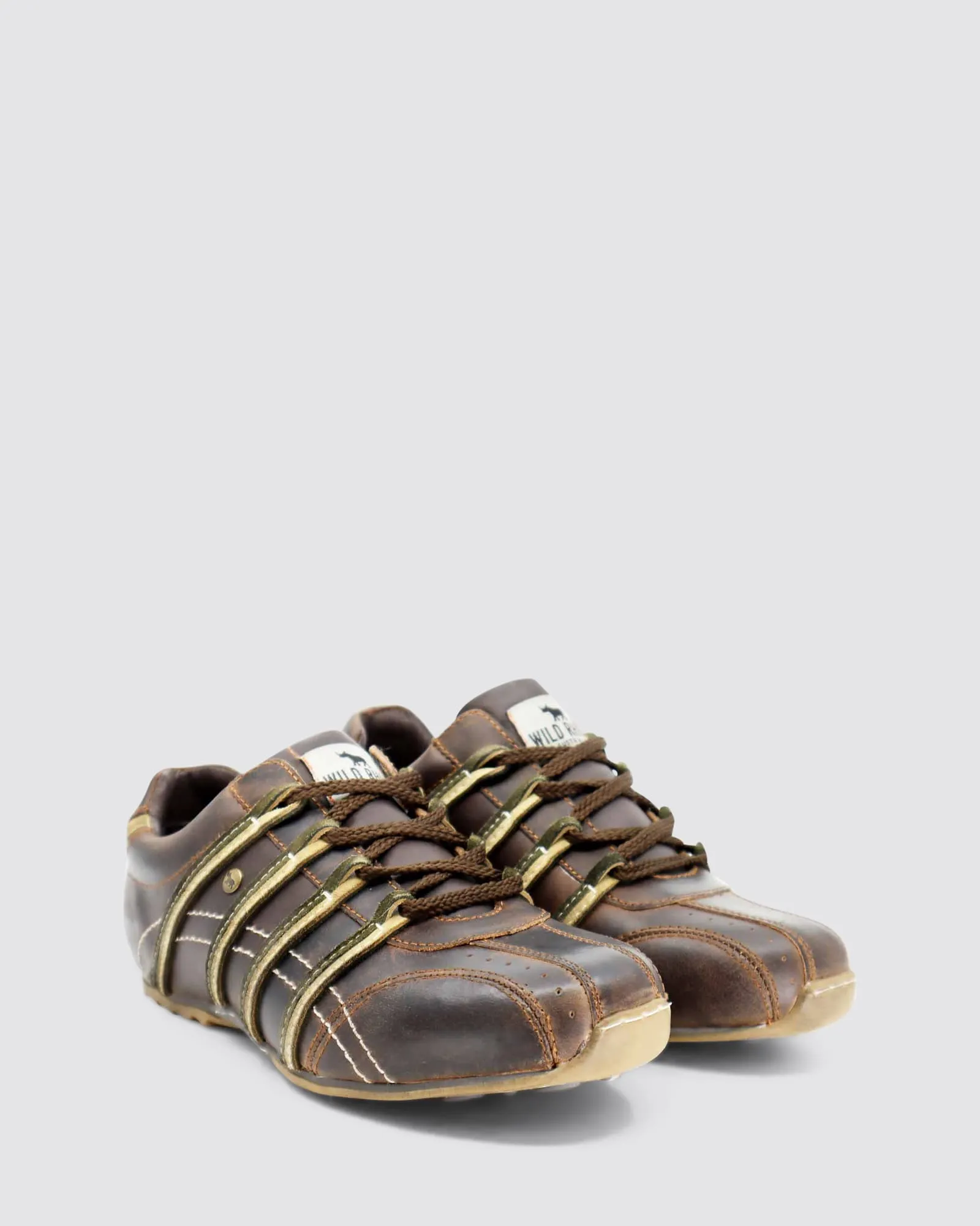 KAKA SNEAKERS BROWN LEATHER