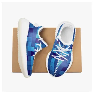 Kids Mesh Knit Sneaker - Blue