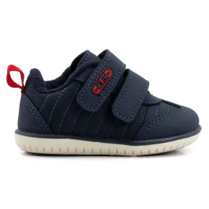 KLIN - Mini Walk Tennis Shoe - Navy/Red