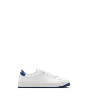 Kourt Blue-Detail Lace Up Sneakers