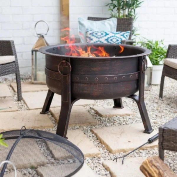 La Hacienda Fire Pit Deep Bowl Large - Brava