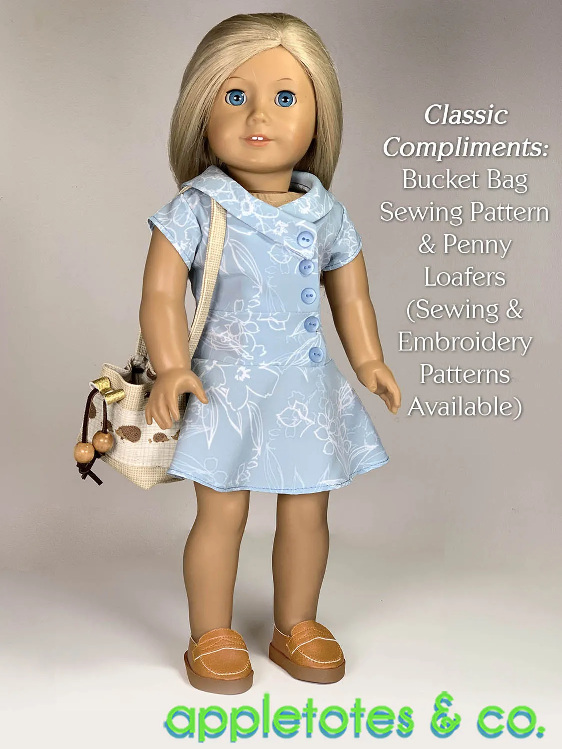 Lauren Dress 18 Inch Doll Sewing Pattern