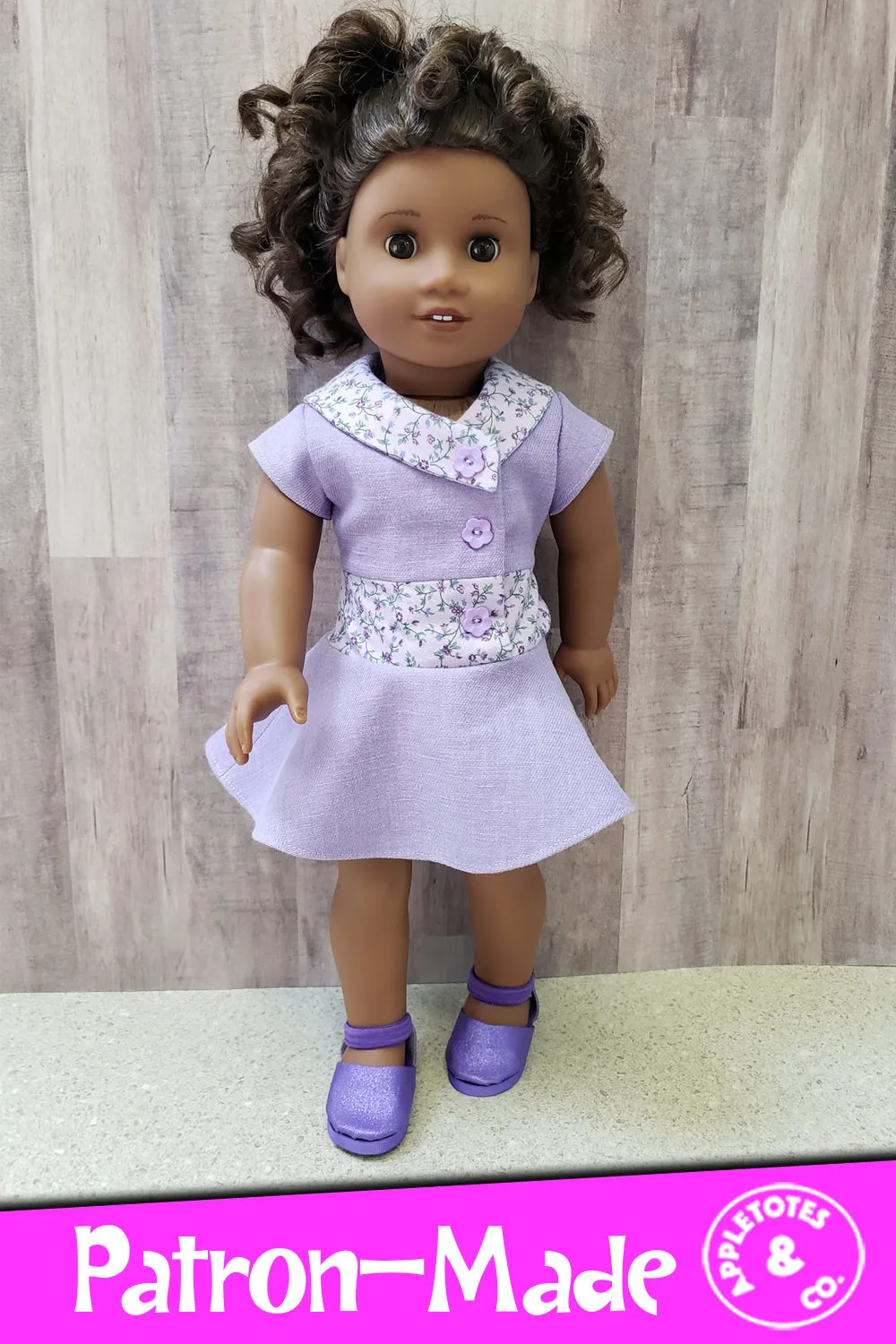 Lauren Dress 18 Inch Doll Sewing Pattern