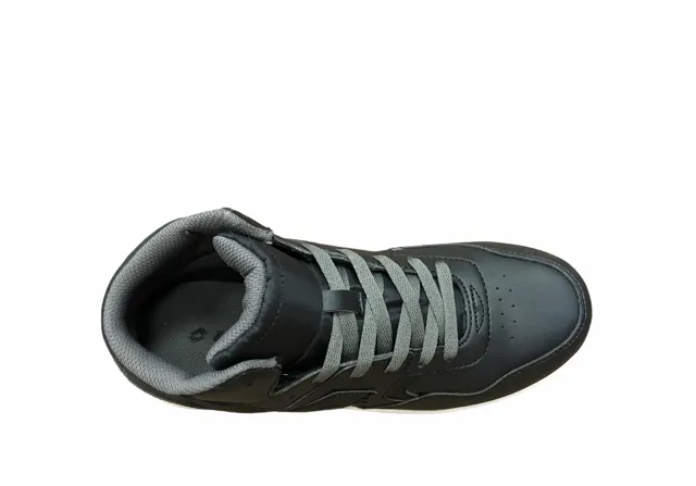 Lotto scarpa sneakers alta da ragazzoTracer Mid Jr L T6745 nero