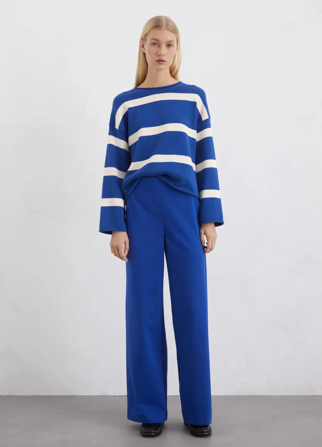 Marc O Polo - Stripe Blue Knit