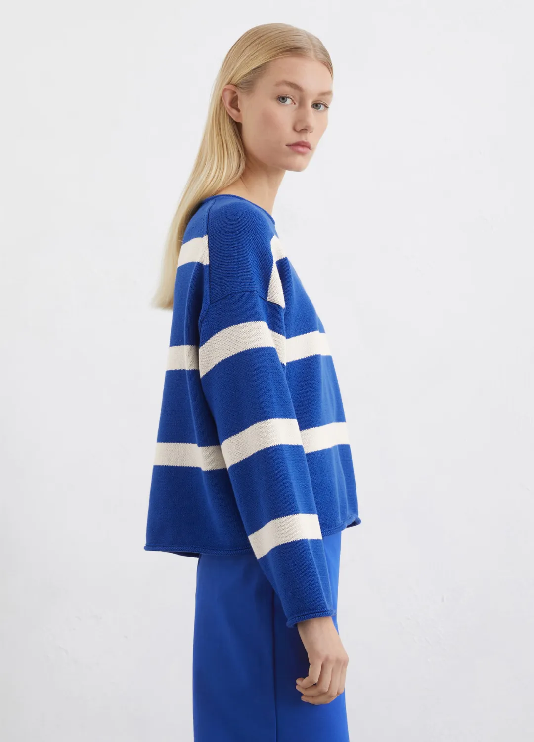 Marc O Polo - Stripe Blue Knit