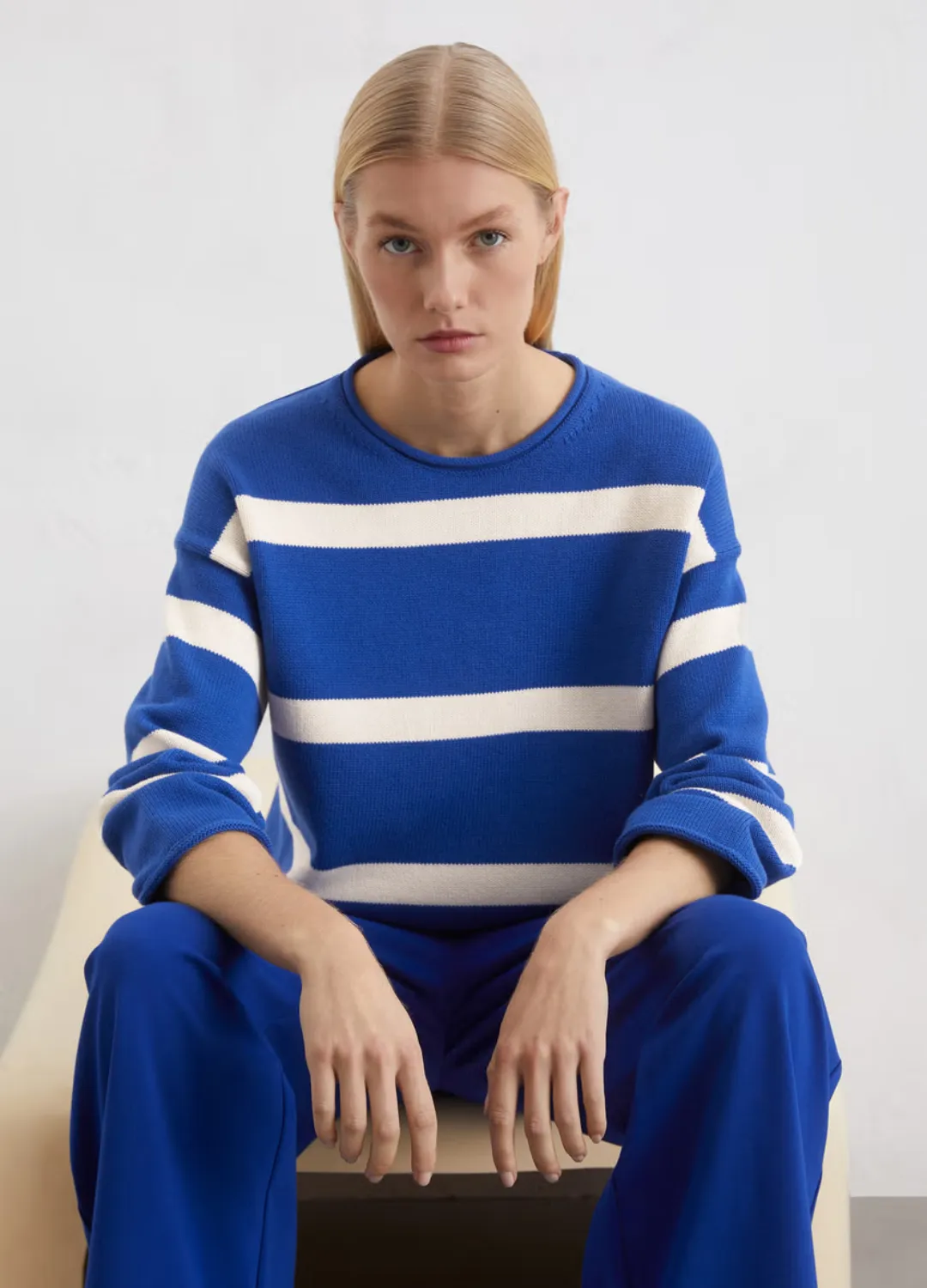 Marc O Polo - Stripe Blue Knit