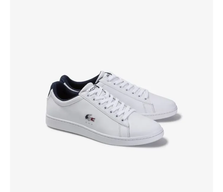 Men's Lacoste Carnaby Evo TRI1 SMA (White/Navy/Red)