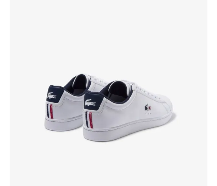 Men's Lacoste Carnaby Evo TRI1 SMA (White/Navy/Red)