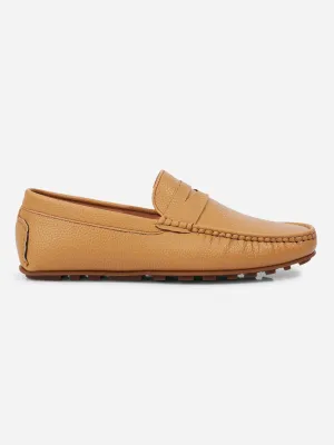 Men's Mustard Moc Toe Casual Loafer (IX4110)