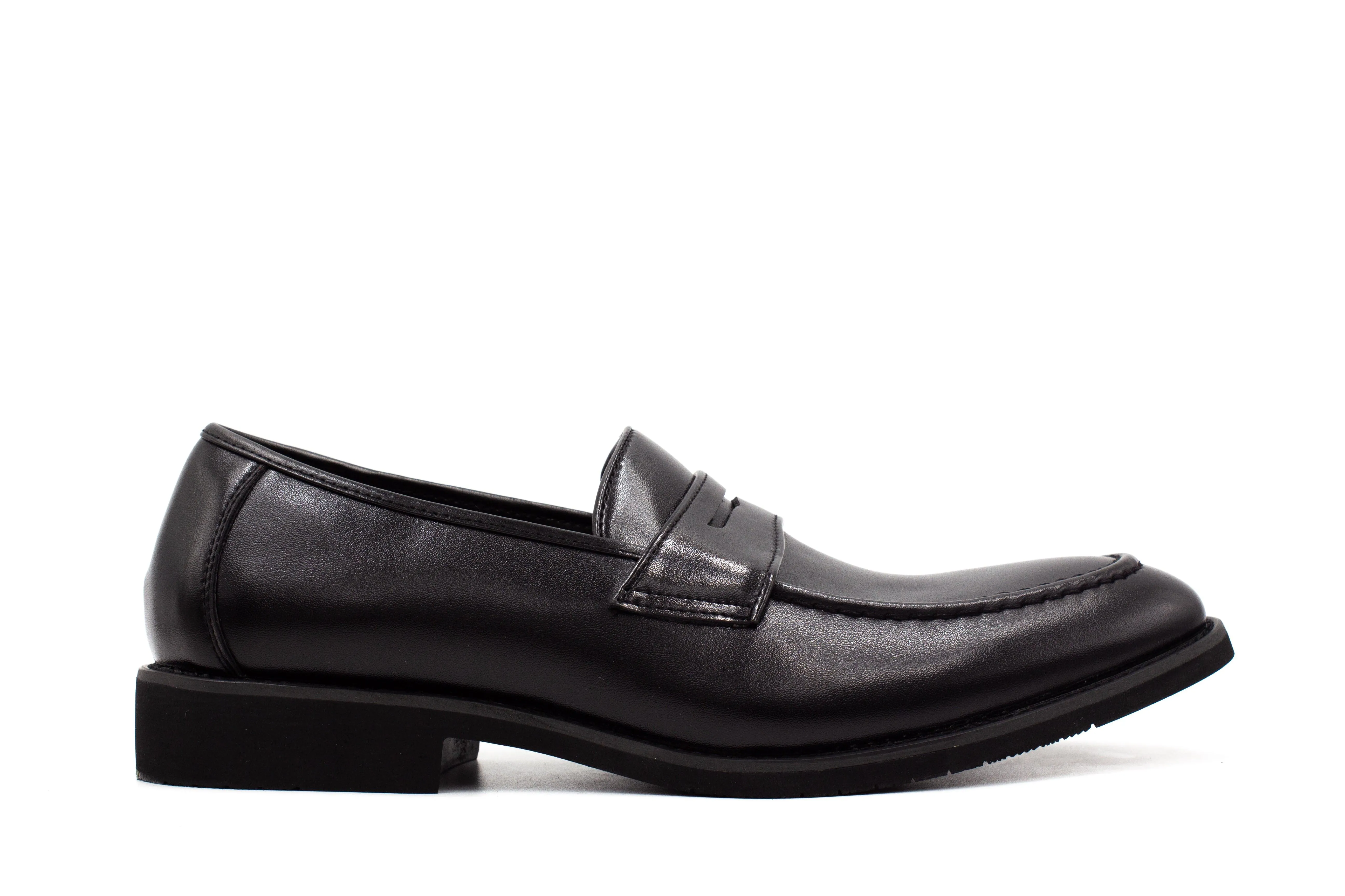 Mens Oslo Loafers - Matte Black