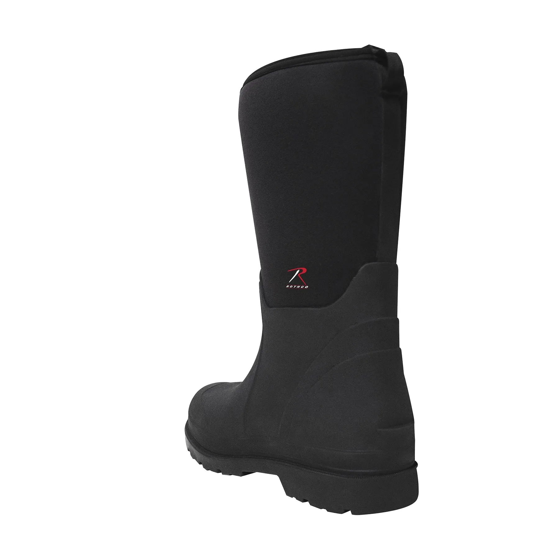 Men's Waterproof Rubber Work Boots | Black | 3949