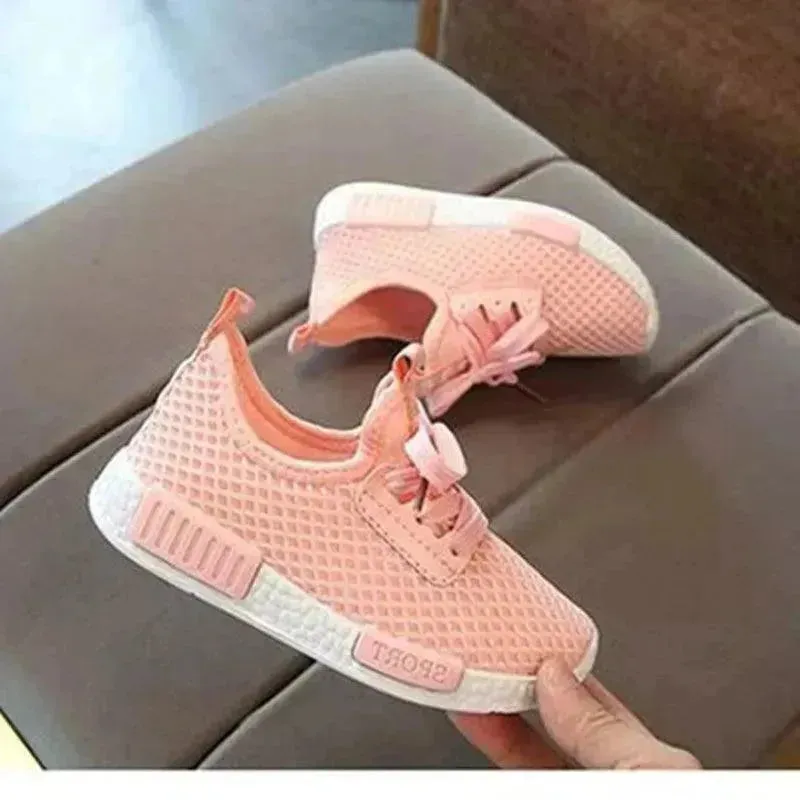 Mesh Girls' Primary School Students Sneakers