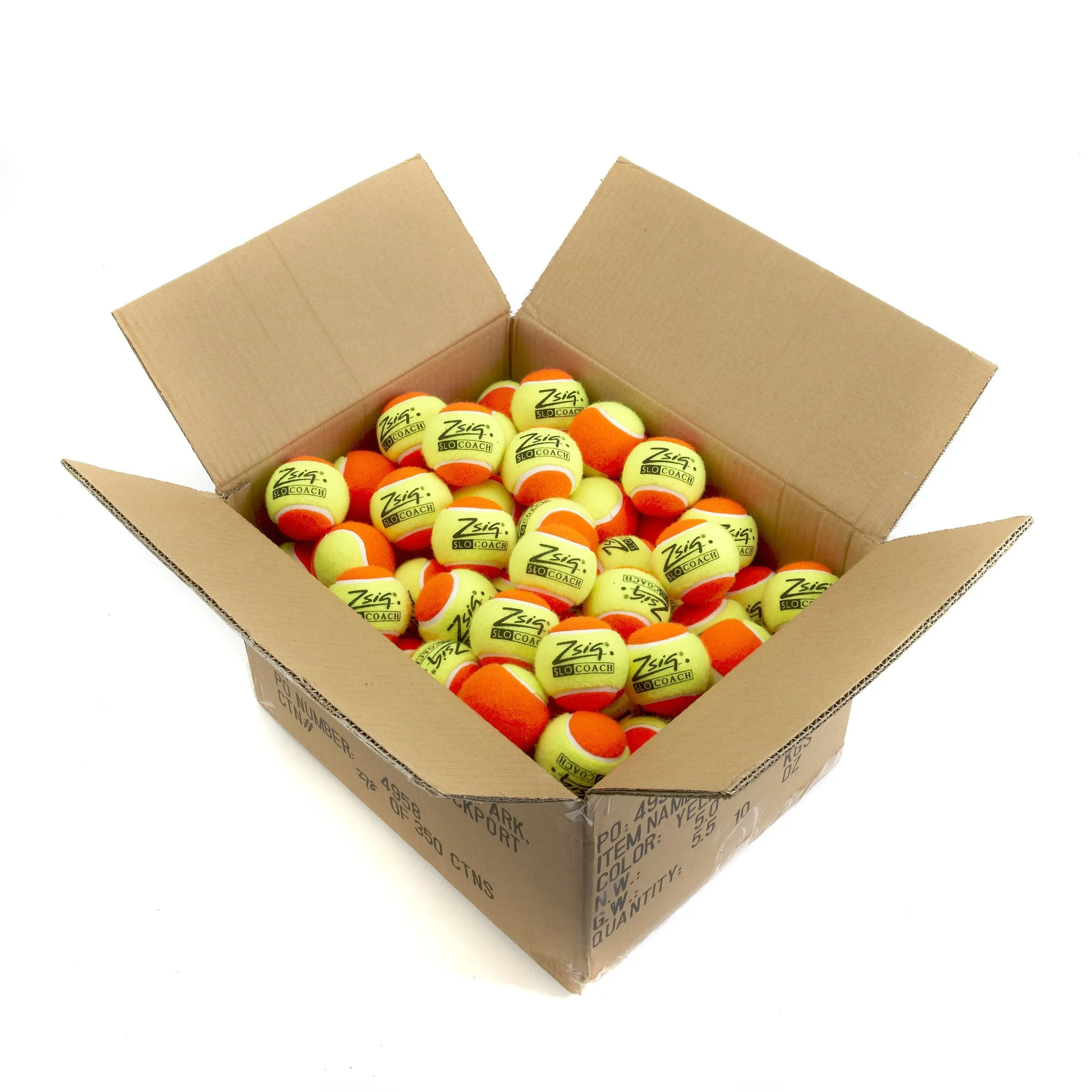 Mini Tennis | Orange Stage | SLOcoach Orange Balls | Dozen (12)