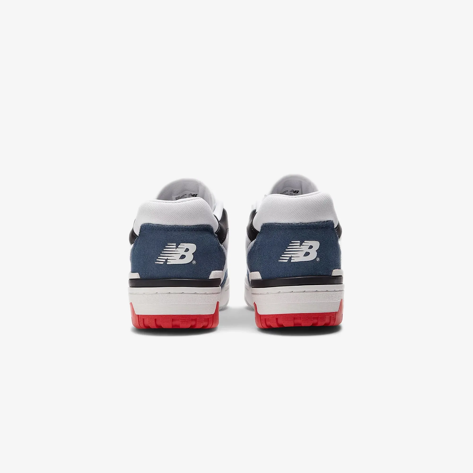 New Balance | BB550 { WHITE/NAVY BLUE