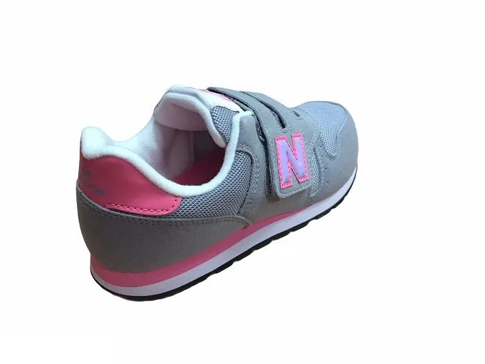 New Balance sneakers da ragazza KV373FLY grey pink