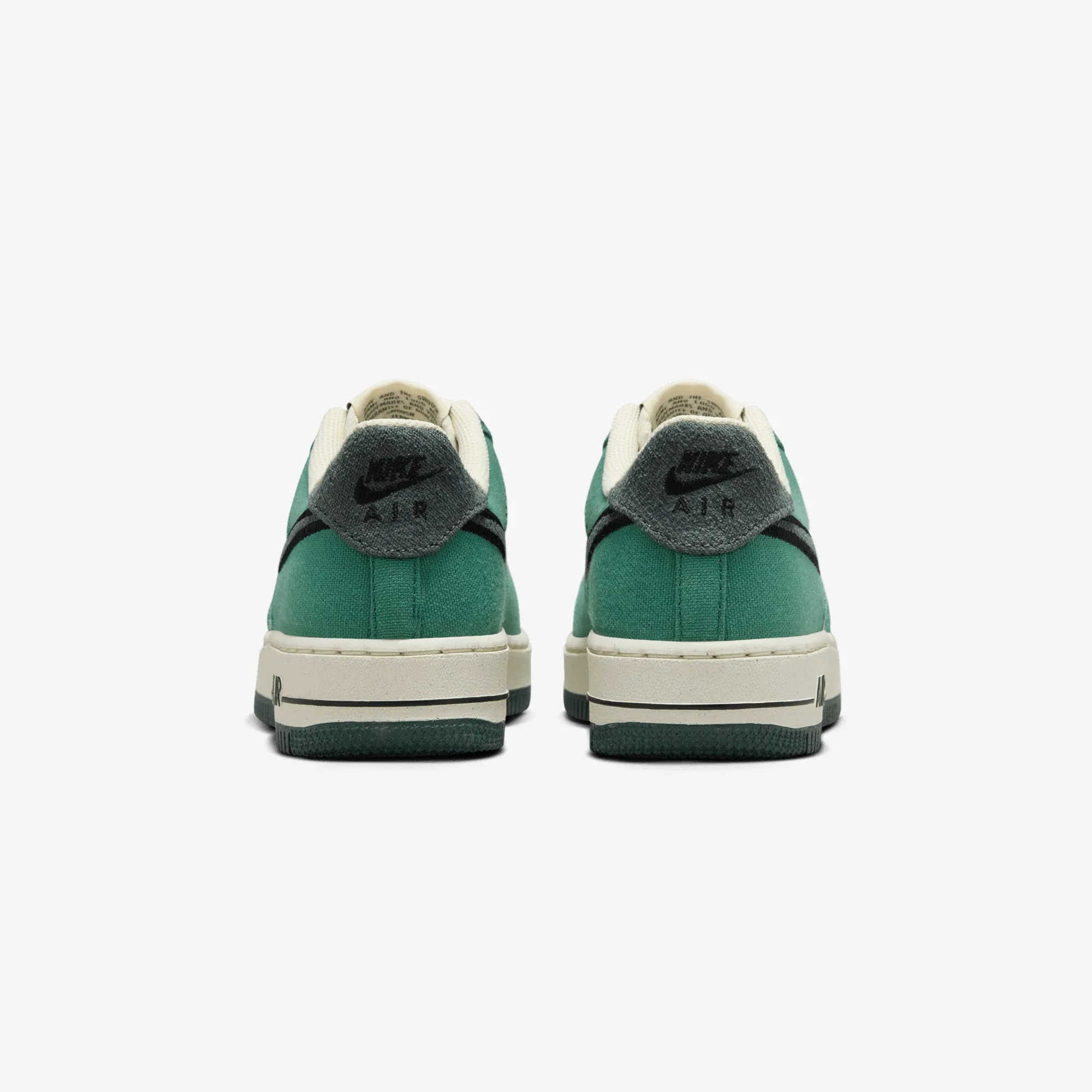 NIKE | AIR FORCE 1 LV8 (GS) { COCONUT MILK/VINTAGE GREEN-BICOASTAL