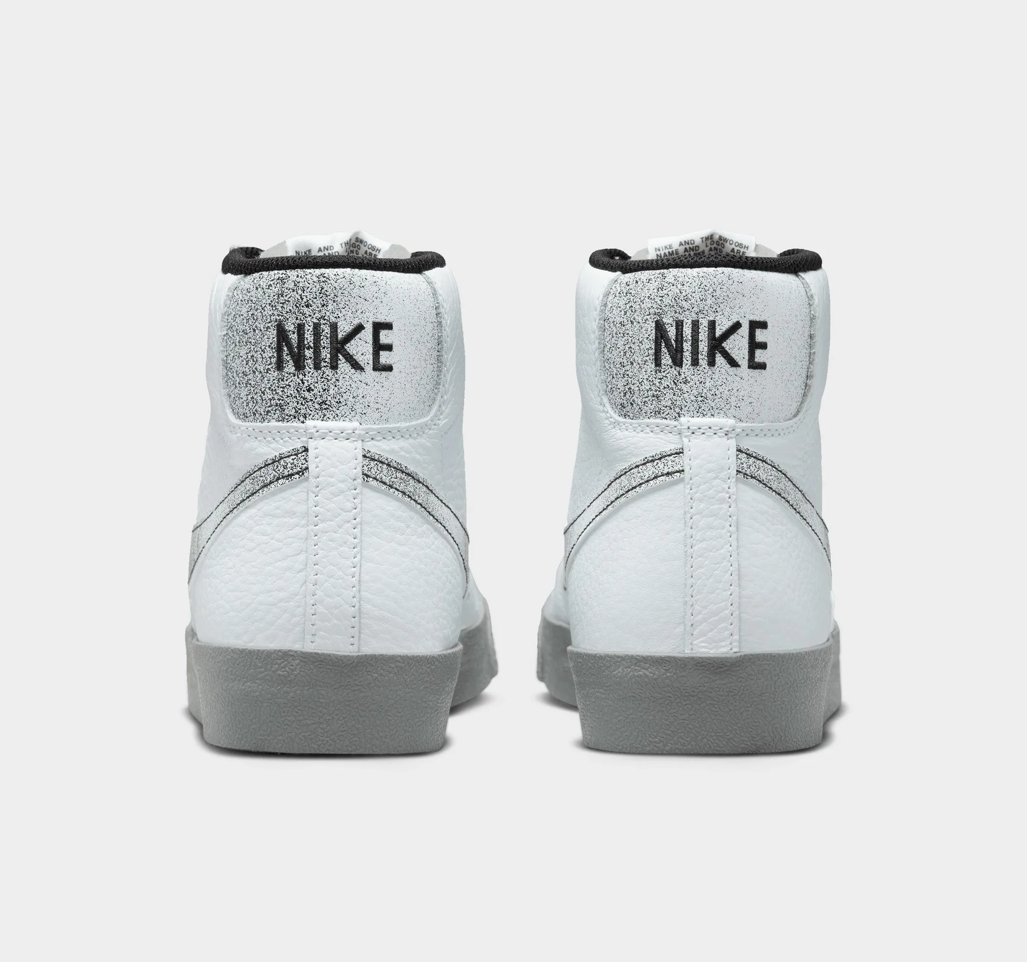 Nike Blazer Mid '77 EMB White / Smoke Grey - Black