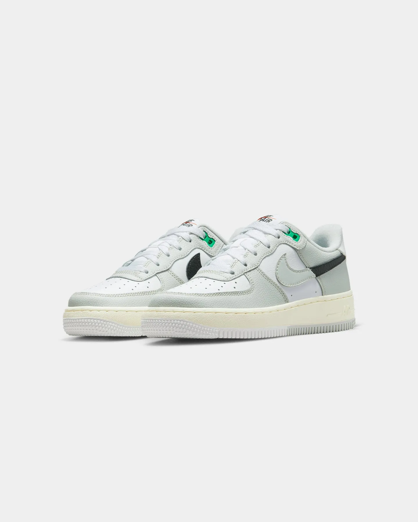 Nike Kids' Air Force 1 LV8 2 (GS) Light Silver/Black