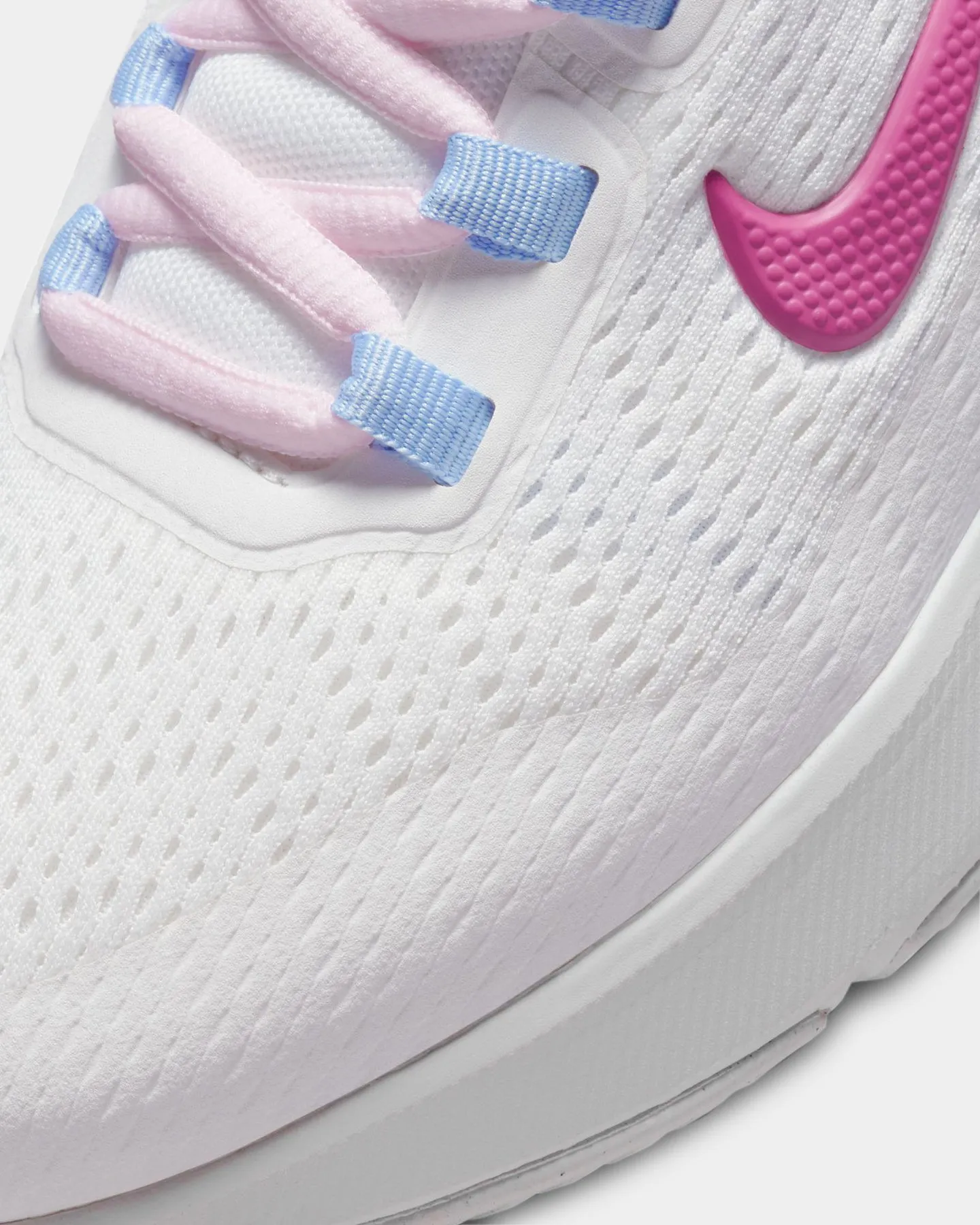 Nike Kids' Air Max 270 GO (GS) Summit White/Cosmic Fuschia-Cobalt Bliss